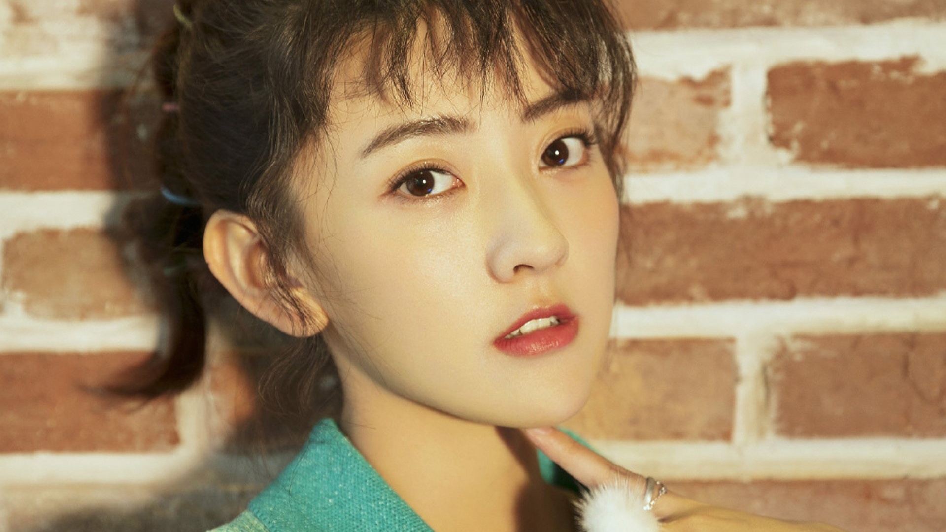 女明星 梁洁 美女 清纯 明星风尚壁纸