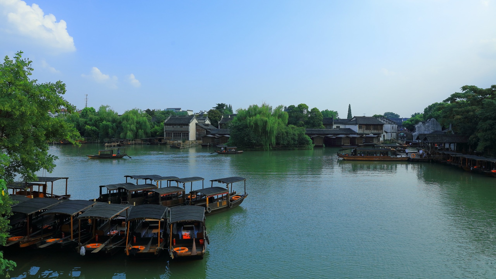 风景 风景名胜 浙江 嘉兴 乌镇 水乡 风景大片壁纸