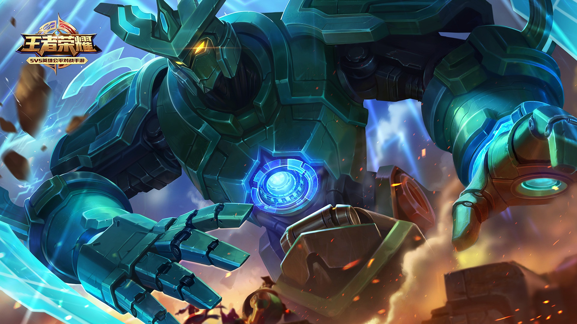 王者荣耀 墨子壁纸王者荣耀壁纸图片_桌面壁纸图片_壁纸下载-元气壁纸