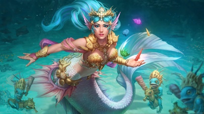 神之浩劫smite美人鱼4k游戏壁纸4k