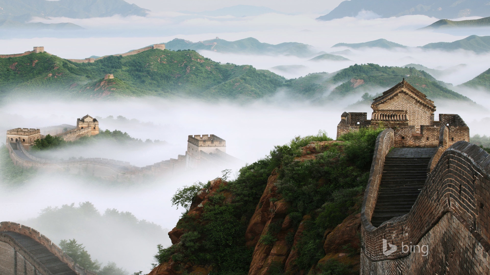中国图库-风光-万里长城图片壁纸