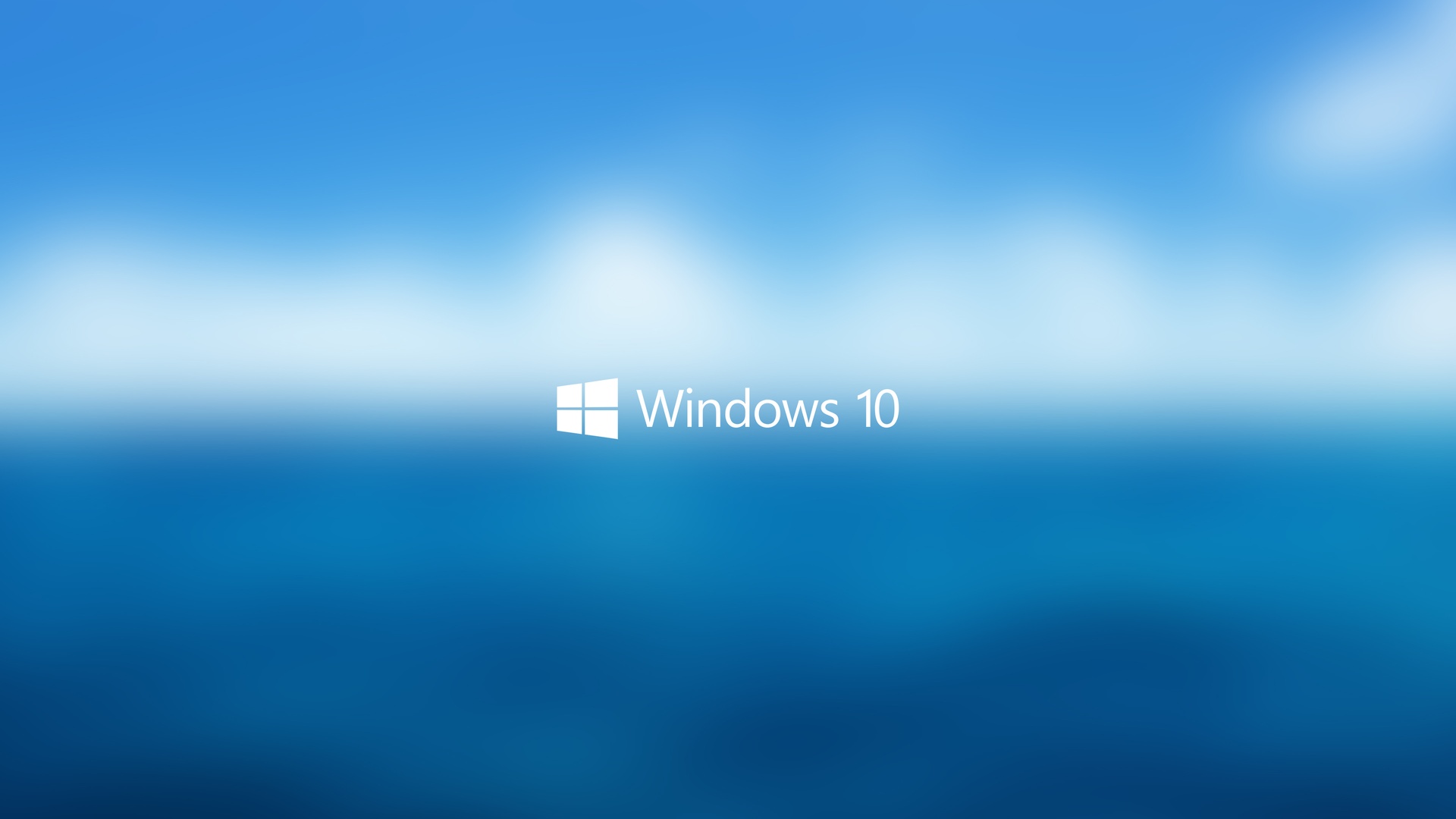 蓝色天空水windows10 4k壁纸壁纸蓝色天空壁纸图片 桌面壁纸图片 壁纸下载 元气壁纸