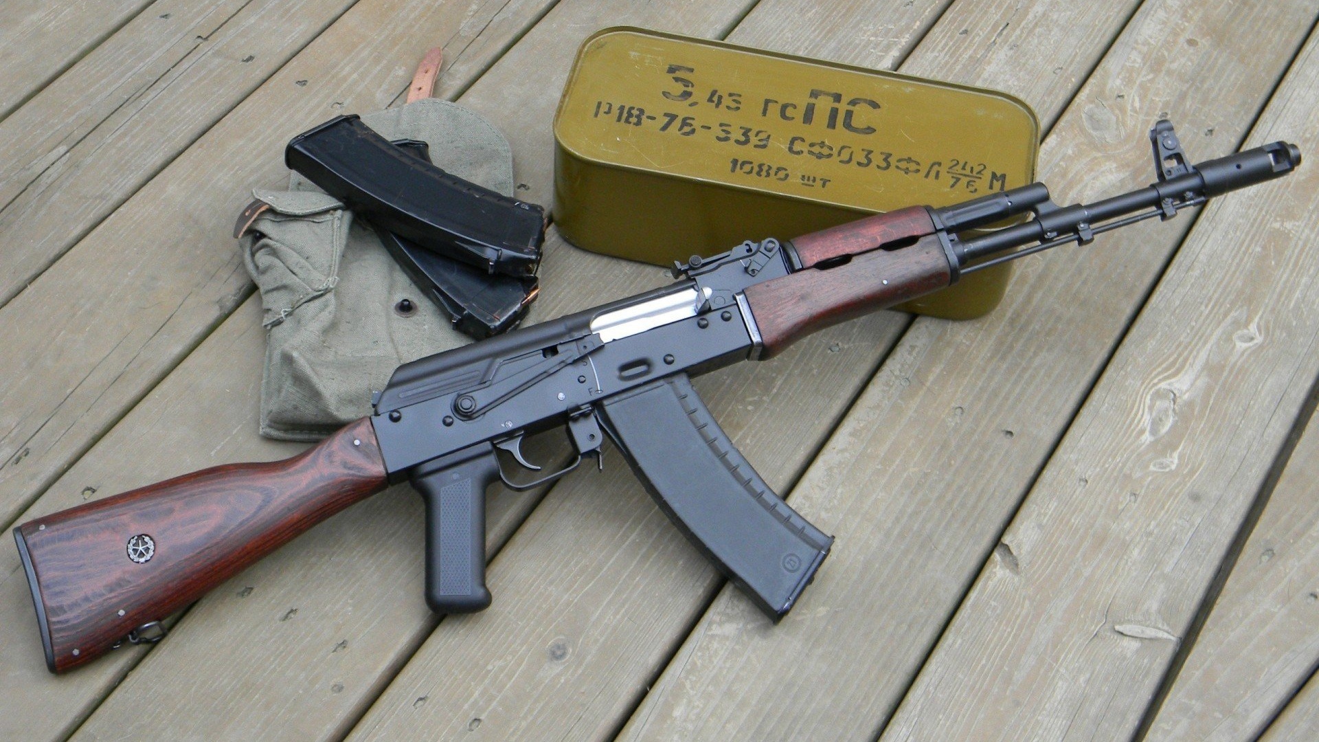 AK-74M突击步枪_360百科