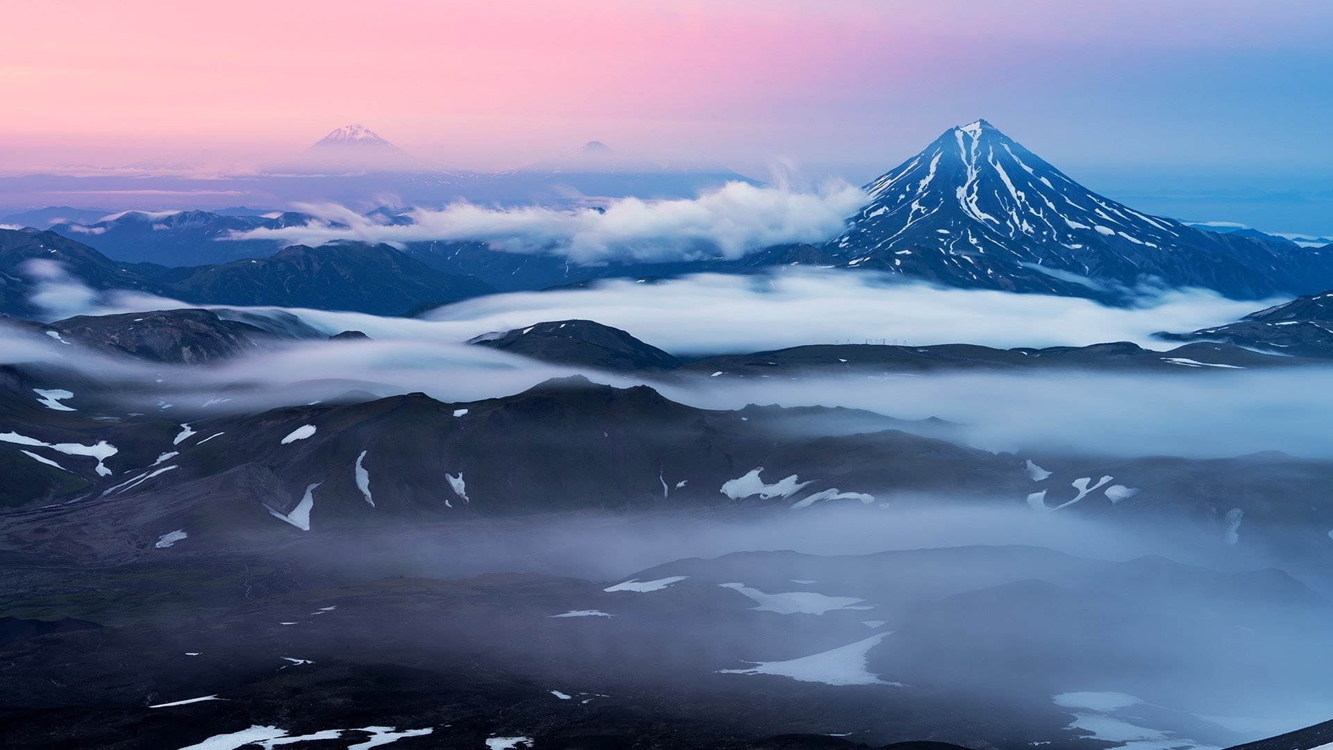 冬天雪山云海风景大片壁纸冬天壁纸图片 桌面壁纸图片 壁纸下载 元气壁纸